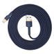 Кабель Baseus Cafule Cable USB For iP 1.5A 2m Blue