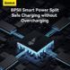 Мережевий зарядний пристрій з кабелем Baseus GaN5 Pro Fast Charger 2C+U 65W EU Black(Baseus Xiaobai charging Cable Type-C to Type-C 100W)