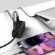 Мережевий зарядний пристрій з кабелем Baseus GaN5 Pro Fast Charger 2C+U 65W EU Black(Baseus Xiaobai charging Cable Type-C to Type-C 100W)