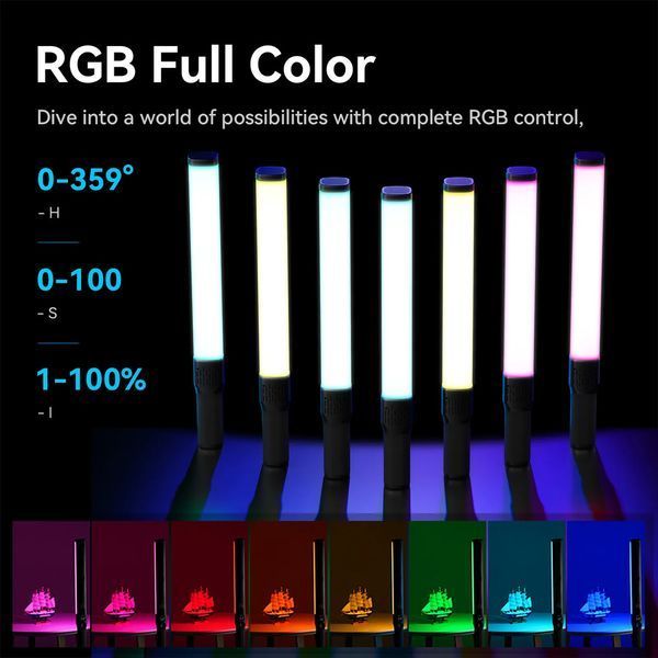 Відеосвітло Ulanzi Vijim VL360 RGB Led Light, 38W(L058GBB2 VL360)