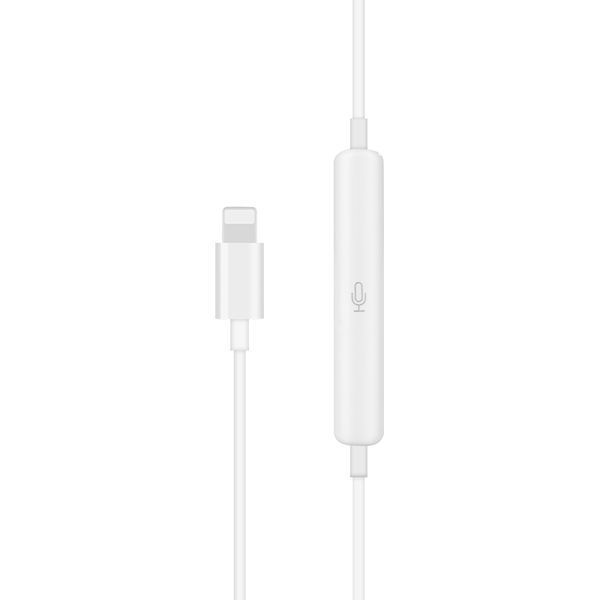 Наушники проводные HOCO L7 Plus Original (Lightning) White