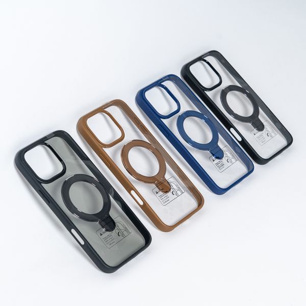 Чохол для смартфона Spigen AAA Magnetic Ring for Apple iPhone 16 Brown