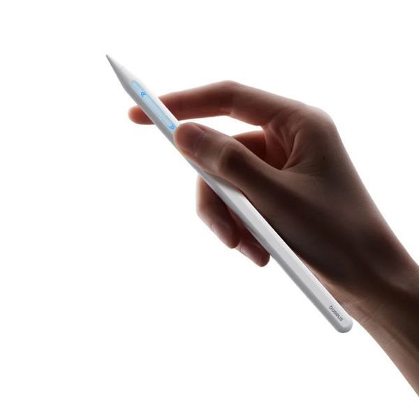 Стилус Baseus Smooth Writing PS3 Pro 360&deg; Touch Operation Wired Charging Stylus Moon White (With Type-C*1 Cable and Tip*1)