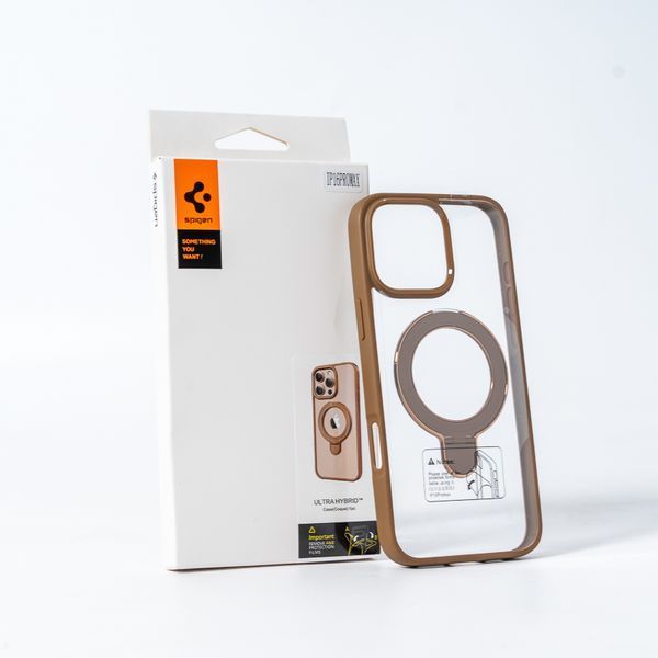 Чохол для смартфона Spigen AAA Magnetic Ring for Apple iPhone 16 Brown