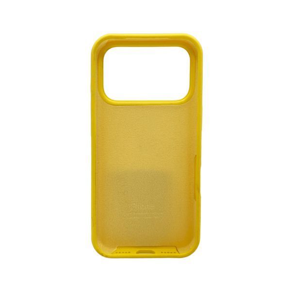 Чехол для смартфона Silicone Full Case AA Open Cam для iPhone 17 Pro 56,Sunny Yellow