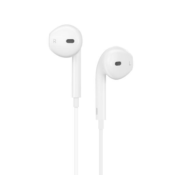 Наушники проводные HOCO L7 Plus Original (Lightning) White