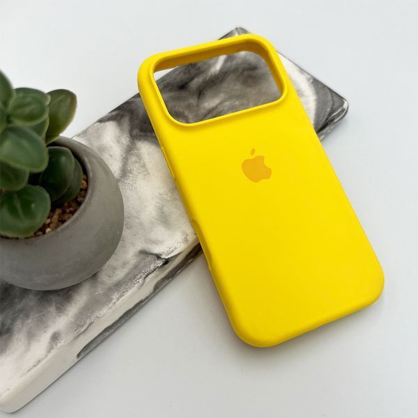 Чехол для смартфона Silicone Full Case AA Open Cam для iPhone 17 Pro 56,Sunny Yellow