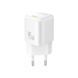 Сетевое зарядное устройство для Baseus PicoGo GaN Fast Charger 1C 45W EU Moon White