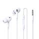 Наушники проволочные REMAX Wired Earphones for Music and Call RM-575/a/i( 3.5mm) White