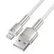 Кабель Baseus Cafule Series Metal Data Cable USB to IP 2.4A 1m White