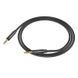 Аудiокабель HOCO UPA19 3.5mm male to 3.5mm male, nylon braid, 1m, Black