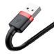 Кабель Baseus Cafule Cable USB 1.5A 2m Red+Black