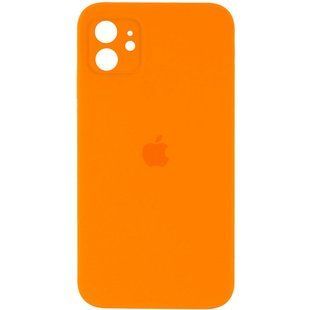 Чохол для смартфона Silicone Full Case AA Camera Protect for Apple iPhone 12 52,Orange