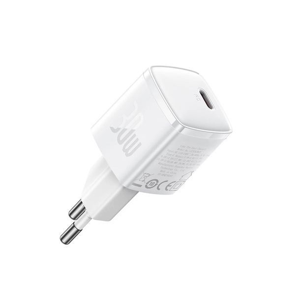 Сетевое зарядное устройство для Baseus Cube Pro Fast Charger 1C 30W EU White