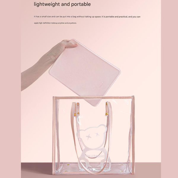 Зеркало для макияжа Xiaomi DOCO 11" Daylight Portable Flat Mirror Pro White