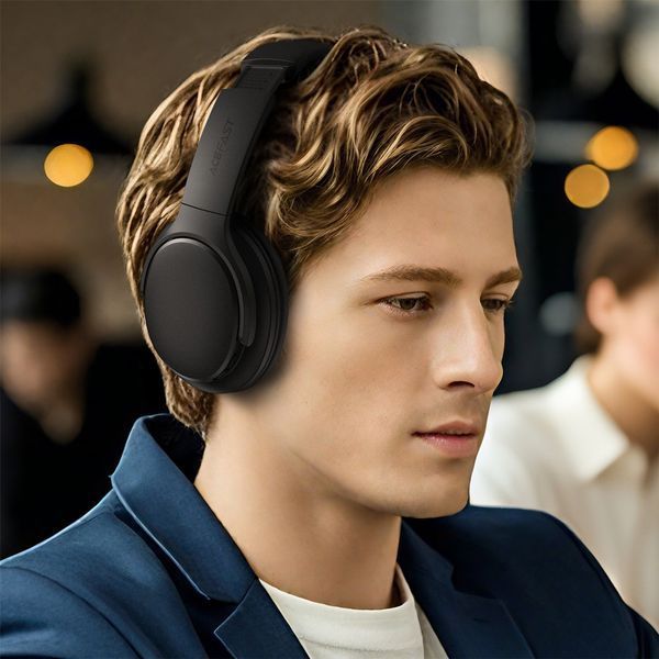 Бездротові накладні навушники ACEFAST H10 wireless headset Black