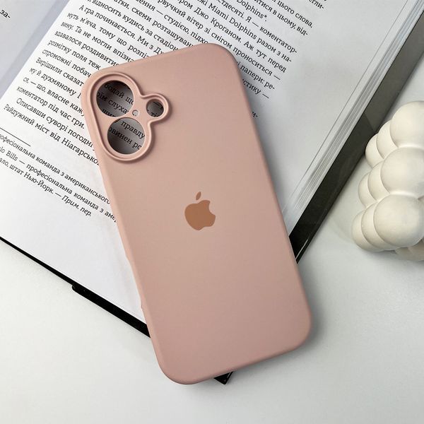 Чехол для смартфона Silicone Full Case AA iPhone 16 15,Pink Sand