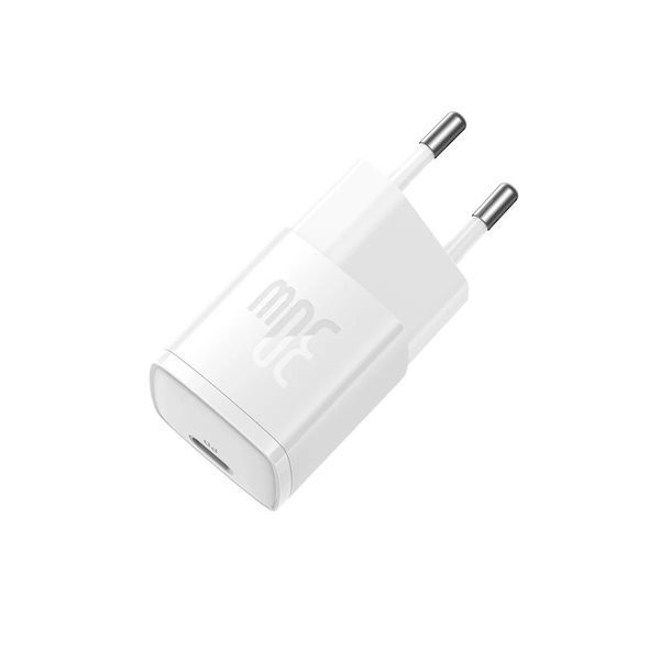 Сетевое зарядное устройство для Baseus Cube Pro Fast Charger 1C 30W EU White