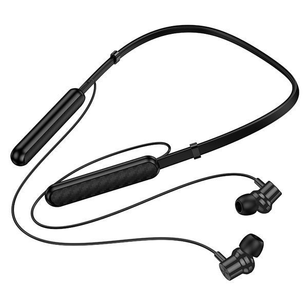 Беспроводные спортивные наушники BOROFONE BE72 Sun neck hanging BT earphones Black