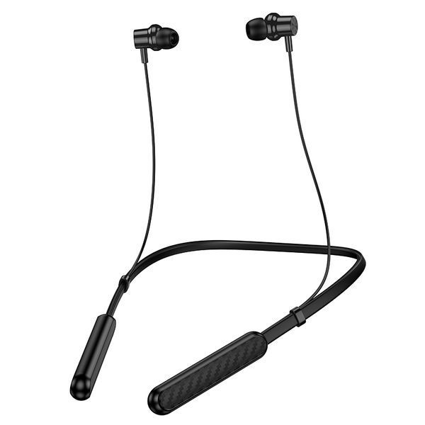 Беспроводные спортивные наушники BOROFONE BE72 Sun neck hanging BT earphones Black
