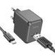Сетевое зарядное устройство с кабелем HOCO CS11A Ocean single port charger set(Type-C) Black