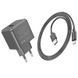 Сетевое зарядное устройство с кабелем HOCO CS11A Ocean single port charger set(Type-C) Black