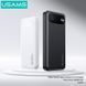 Зовнішній акумулятор Usams CD249 PB80 PD20W Digital Display Fast Charging 10000mAh White