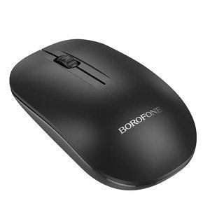 Манипулятор мышь BOROFONE BG14 Planet 2.4G business wireless mouse Black