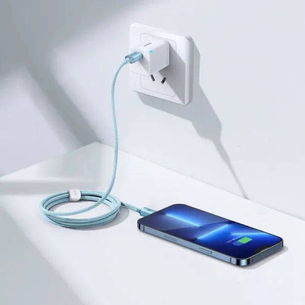Кабель Baseus Gem Fast-Charging Data Cable USB-C to iP 20W 2m Galaxy Blue