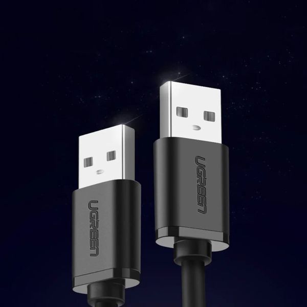 Кабель UGREEN USB 2.0 A Male to A Male Cable 2m (Black)