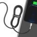 Кабель Baseus Cafule Series Metal Data Cable USB to IP 2.4A 1m Black