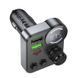 ОЗУ с FM-модулятором HOCO E86 Alegria 48W dual port PD30W+QC3.0 car BT FM transmitter Black