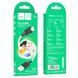 Кабель HOCO X90 Cool silicone charging data cable for Micro White