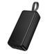 Внешний аккумулятор BOROFONE BJ79B Clever power bank with 3 cables(30000mAh) Black