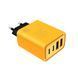 Мережевий зарядний пристрій WUW-C212 48W Charger 2 USB C + 2 USB C yellow
