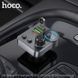 ОЗУ с FM-модулятором HOCO E86 Alegria 48W dual port PD30W+QC3.0 car BT FM transmitter Black