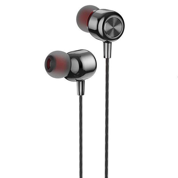 Наушники проводные HOCO M87 (3.5mm) Gloomy Black