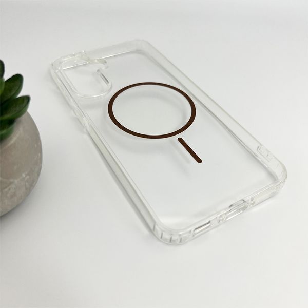 Чехол Cosmic Acrylic Thin Magnetic для Samsung Galaxy S25 Gold