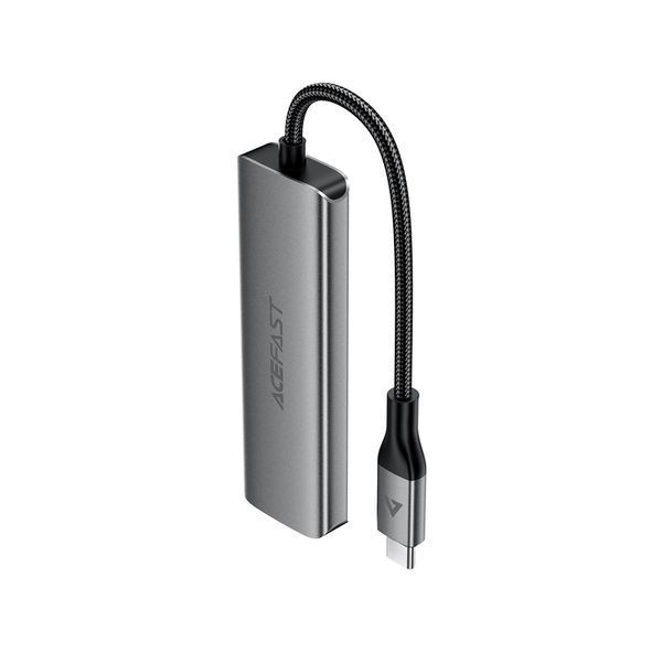 USB-хаб ACEFAST J15 USB-C 4-in-1 HUB Metal Gray