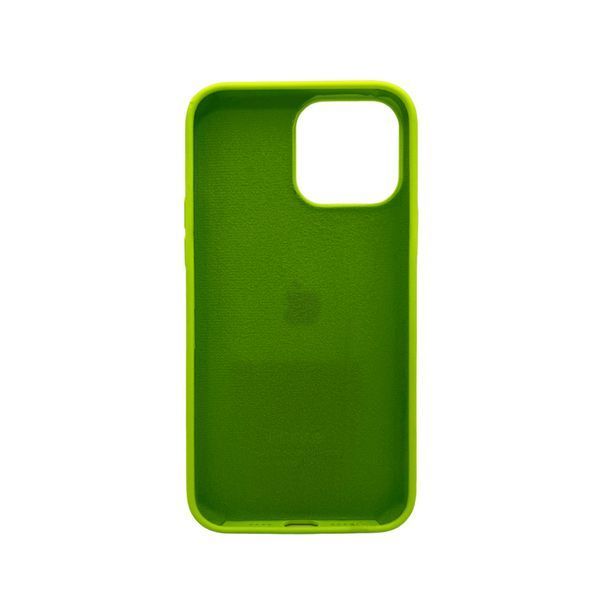 Чохол для смартфона Silicone Full Case AA Open Cam for Apple iPhone 13 Pro Max 24,Shiny Green