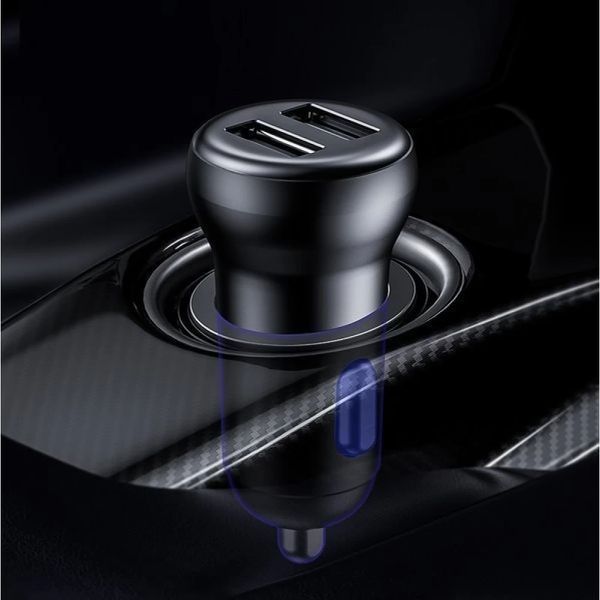 ОЗУ с FM-модулятором Baseus T Shaped S-16 Car Bluetooth MP3 Player Black