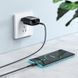 Сетевое зарядное устройство с кабелем HOCO C72Q Glorious single port QC3.0 charger set(Type-C) 18W Black