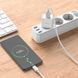 Сетевое зарядное устройство с кабелем HOCO C106A Leisure single port charger set(Micro) 10.5W White