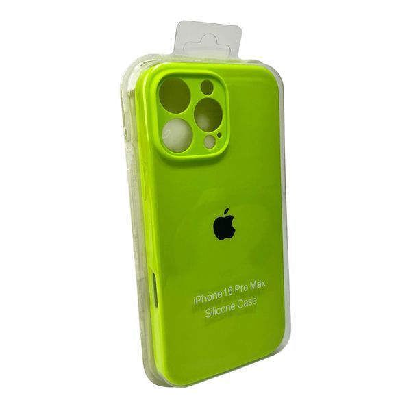 Чехол для смартфона Silicone Full Case AA iPhone 16 Pro 24,Shiny Green