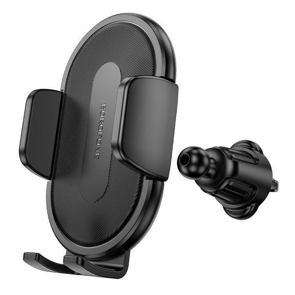 Автодержатель для телефона BOROFONE BH133 Rio push-type car holder (air outlet) Black