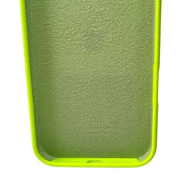 Чехол для смартфона Silicone Full Case AA iPhone 16 Pro 24,Shiny Green