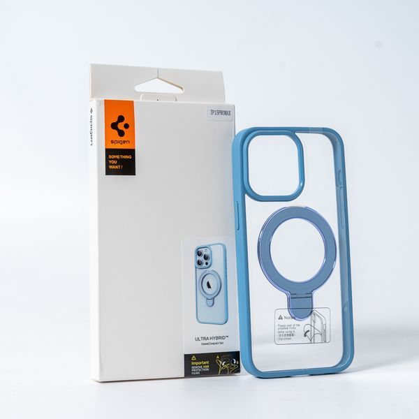 Чохол для смартфона Spigen AAA Magnetic Ring for Apple iPhone 15 Pro Light Blue