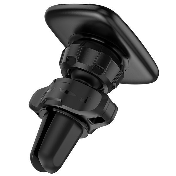 Автодержатель для телефона HOCO CA65 Sagittarius series air outlet magnetic car holder Black