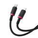 Кабель Baseus Dura Series Fast Charging Cable Type-C to iP 20W 2m Red+Black