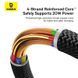 Кабель Baseus Dura Series Fast Charging Cable Type-C to iP 20W 2m Red+Black